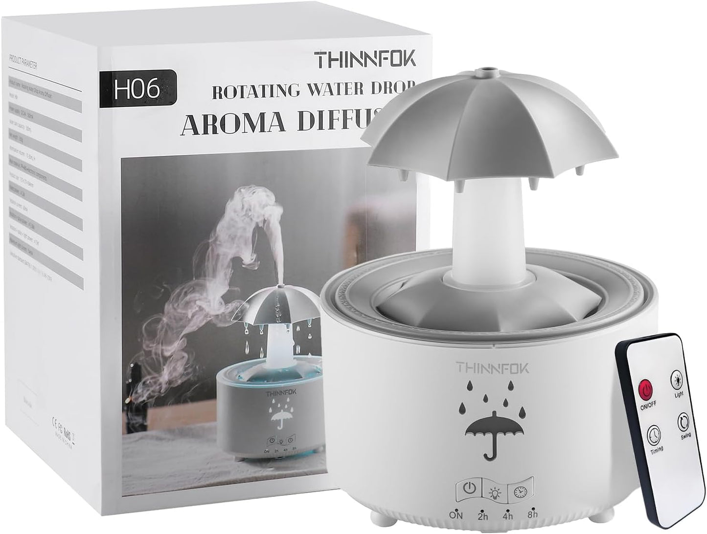 Umbrella Rain Mist Humidifier - Fresh & Relaxing Air
