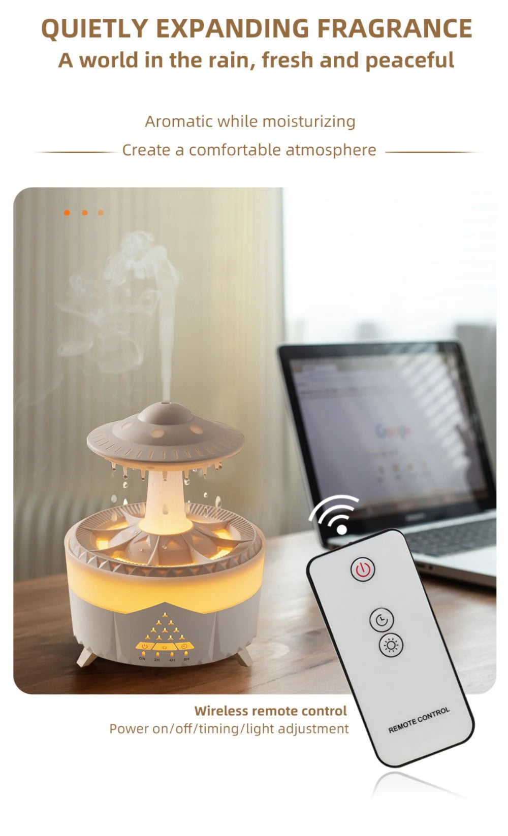UFO Raindrops Aroma Diffuser